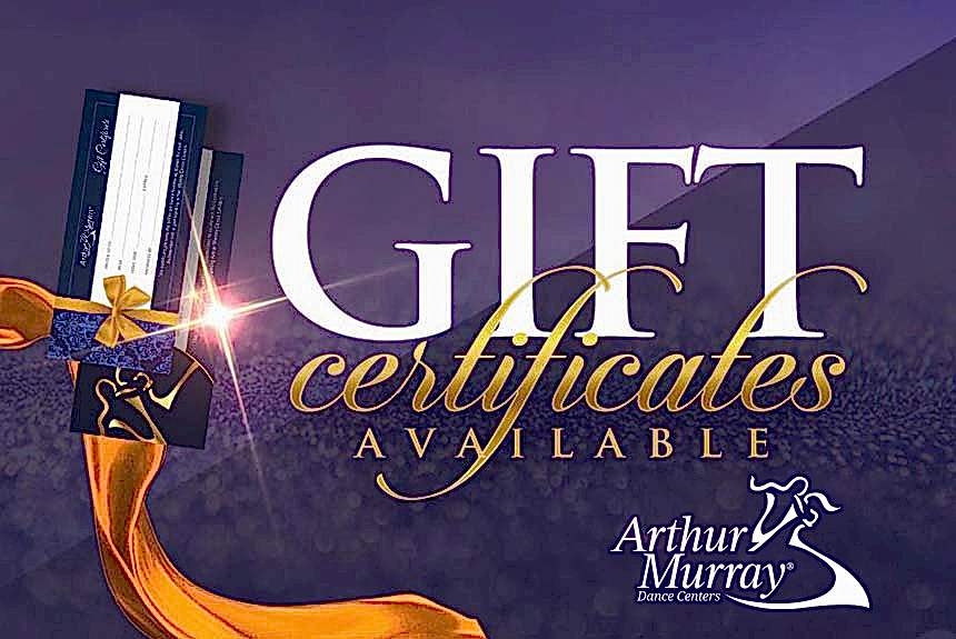 Arthur Murray Gift Certificates Arthur Murray Gift Certificates